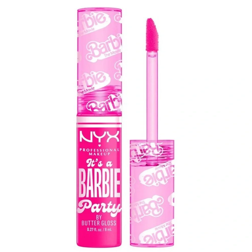 NYX Barbie Movie It’s A Barbie Party Butter Lip Gloss